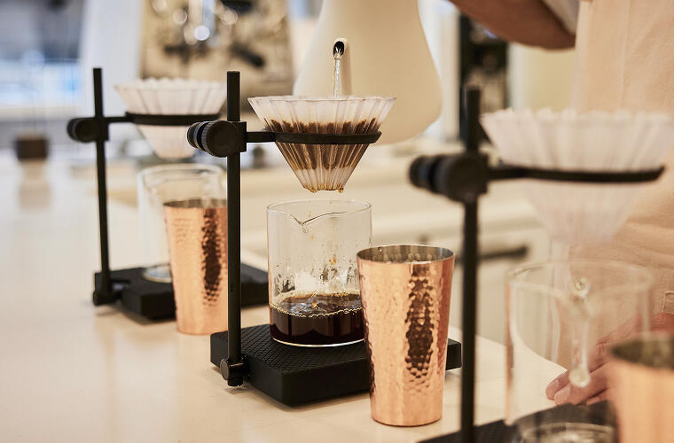 写真:Hand-Dripped Coffee