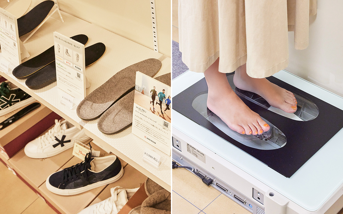 写真:Know your feet.
Walk more comfortably.
