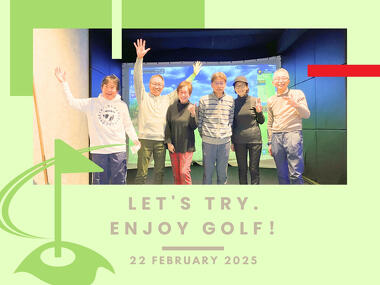  写真：Let’s Try. Enjoy GOLF – Simulation Golf & Insole Pro Sports Golf